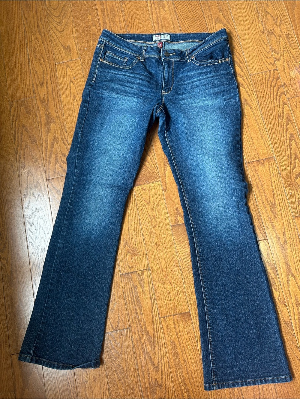 Women's Dark Blue low rise Bootcut Jeans